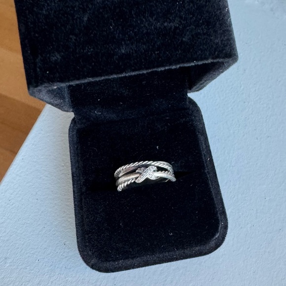 David Yurman X crossover Band Ring - Picture 3 of 5
